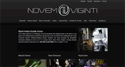 Desktop Screenshot of novem-viginti.com